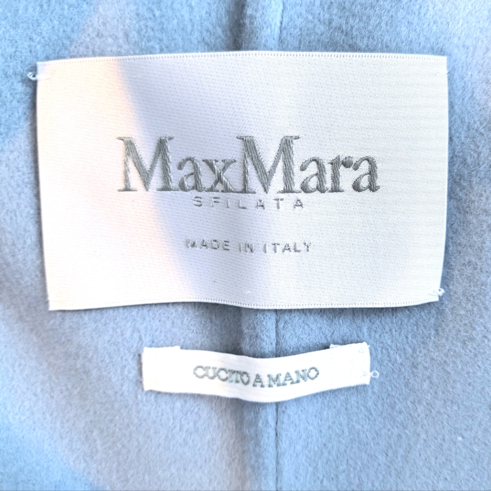✨ NEW 🆕$3200+ MaxMara Wool Cashmere Estonia Jacket Sz 4/Small✨ - Picture 5 of 11